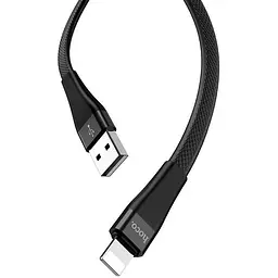 USB Cable Hoco S4 Lightning Black 1m (with display) - мініатюра 2