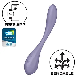 Вибратор Satisfyer G-Spot Flex 5+ Универсальный, 23 см сиреневый
