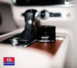 Ароматизатор повітря Банку із гелем Senso Deluxe - Vanila Creme (Ванільний крем) - мініатюра 3