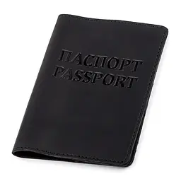 Шкіряна обкладинка на паспорт SHVIGEL 9,5х13 см acs0015094