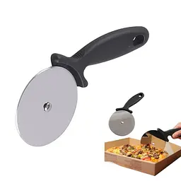 Ніж колесо для піци роликовий 20 см, Kitchen Master Зелений 84277 - мініатюра 3