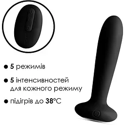 Анальна пробка Svakom Primo Black - мініатюра 3
