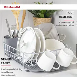 Підставка для сушки посуду KitchenAid Sinkware сіра (KEG197OSGR) - мініатюра 11