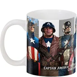 Кухоль GeekLand Captain America Фінал CA.02.118 330 мл білий - мініатюра 3