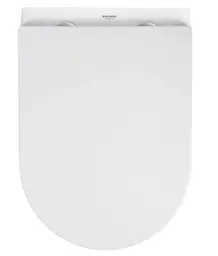 Унітаз підвісний безобідковий Kroner Armada WHI513636 RIMLESS з сидінням Slim Duroplast / Soft-close / Quick relase (KA513636WHIR) (CV029610) - мініатюра 8