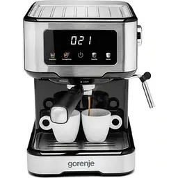 Рожкова кавоварка еспресо Gorenje ESCM15CD - мініатюра 3
