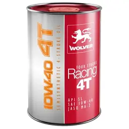 Моторна олива Wolver FOUR STROKE RAСING 4T 10W-40 1л (4260360940422)