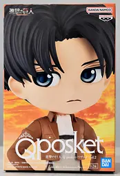 Фігурка Q Posket Атака титанів Леві Аккерман Attack on Titan Levi Ackerman vol 2 14 см QP AT LA VA 02 - мініатюра 2