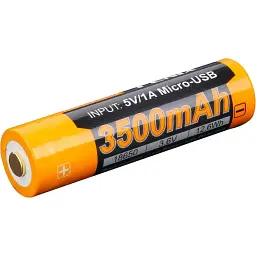Акумуляторна батарея Fenix ARB-L18-3500U 18650 3500 mAh Micro USB