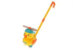 Іграшка каталка на паличці Каченя з пропелером 198-29 р.21x18x19 см YG Toys - мініатюра 2