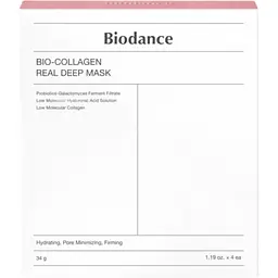 Набір гідрогелевих масок з колагеном Biodance Bio-Collagen Real Deep Mask 4 шт. (BT20659) - мініатюра 3