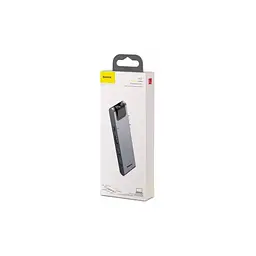 Концентратор Baseus USB-C Thunderbolt 7-in-1 2xUSB 3.0 + 1xUSB-C PD + HDMI 4K60Hz + SD/TF + 1xRJ45 1000Mbps gray (CAHUB-L0G) - мініатюра 4