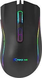 Мишка XTRIKE ME GM-314 ігрова 7200dpi 7 кнопок RGB чорна - мініатюра 6