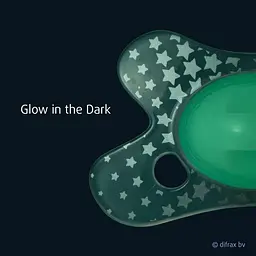 Пустушка силіконова Difrax нічна Dental Night 0-6 міс.(GL799) - мініатюра 5