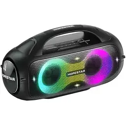 Колонка bluetooth Hopestar A50PARTY LED чорний