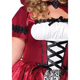 Костюм червоної шапочки Leg Avenue Gothic Red Riding Hood 1X-2X - мініатюра 3