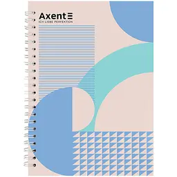 Блокнот на спирали Axent №20 клетка 96 листов (8032-20-A)