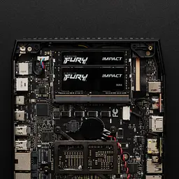 Модуль пам'яті для ноутбука SoDIMM DDR4 8GB 3200 MHz Fury Impact Kingston Fury (ex.HyperX) (KF432S20IB/8) - мініатюра 3