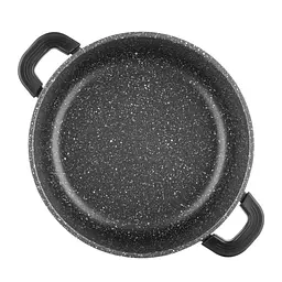 Каструля Ardesto зі скляною кришкою Gemini Anzio 3.1л алюміній чорний kuh0014743 - мініатюра 5