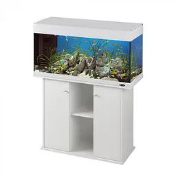 Акваріум Ferplast DUBAI 100 LED WHITE 101 x 41 x h 53 cm (FR65036111) - мініатюра 2