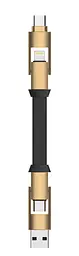 Кабель Rolling Square 6in1 inCharge 6, золотий (SIX03R) - мініатюра 5