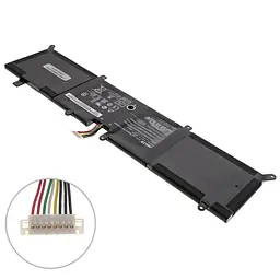 Батарея для ноутбука Asus C21N1423 (X302LA X302LJ X302UA X302UJ) 7.6V 4840mAh 38Wh Чорний