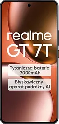 Смартфон Realme GT 7T 5G 12/256GB IceSense Black (Global Version) - мініатюра 2