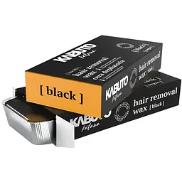 Віск для депіляції Kabuto Hair Removal Hard Wax Black 500 гр