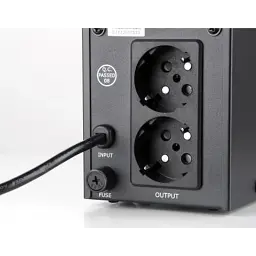 Пристрій безперебійного живлення Vinga LED 600VA metal case (VPE-600M) - мініатюра 4