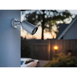 IP-камера Ajax дротова BulletCam HL white, 8мп, 2.8мм, гібридне підсвічування IR 35м, білий Led 50м, Poe, True WDR, IP 65, аудіо, кут огляду 100° до 110°, вулична, біла - мініатюра 2