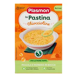 Макарони Plasmon Chioccioline від 6 місяців 300 г - мініатюра 3