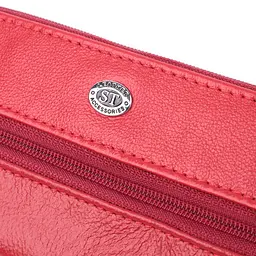 Оригінальна ключниця із натуральної шкіри ST Leather 22509 червона - мініатюра 6