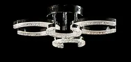 Світлодіодна люстра Splendid Ray L1654/2+2 LED (CH), білий, хром, 64 Вт, від 5-13 м² - мініатюра 2