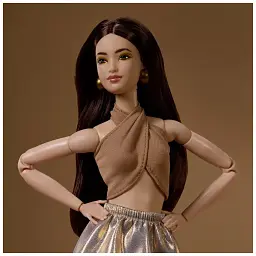 Лялька Barbie Signature Basics 6 Брюнетка (JJX25) - мініатюра 7