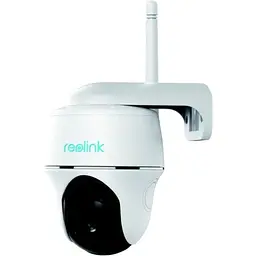 IP вулична поворотна відеокамера Reolink Argus PT (4мм) 4МП Wi-Fi з мікрофоном, акумулятором та SD карткою