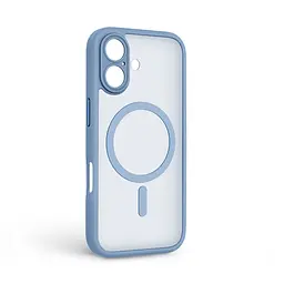 Чехол для Apple iPhone 17, Lush MagCase, голубой, противоударная панель-накладка из TPU и PC, полупрозрачный чехол с MagSafe (с магнитом), с защитой камеры, поддержка беспроводной зарядки, защита всего корпуса, ArmorStandart (ARM87481) - мініатюра 2
