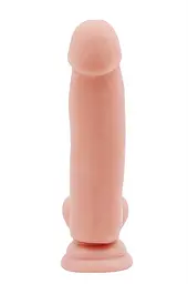 Фалоімітатор DreamToys Mr.Dixx 18 см тілесний - мініатюра 4