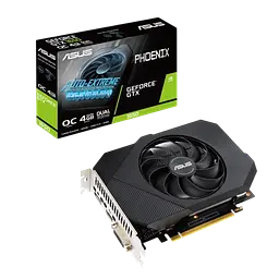 Відеокарта GeForce GTX 1650 4GB Asus Phoenix D6 OC (PH-GTX1650-O4GD6-P) Б/В