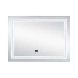 Дзеркало Qtap Mideya 800x600 (DC-F904) з LED-підсвічуванням та антизапотіванням QT2078F904W, Білий - мініатюра 3