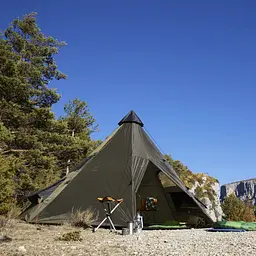 Намет для кемпінгу Grand Canyon Black Falls 8 Capulet Olive (330039) 8 осіб, Оливковий - мініатюра 19