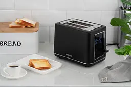 Тостер Ardesto Elegance T-K301E 800 Вт LED дисплей пластик чорний - мініатюра 5