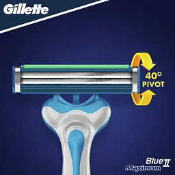 Одноразовий станок для гоління Gillette Blue 2 Maximum 4 шт. - мініатюра 3