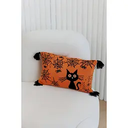 Подушка в'язана Прованс Кошеня 30х45 см (45765) - мініатюра 5