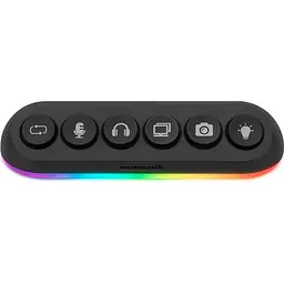 USB-Хаб Streamplify HUB DECK 5-RGB-EU-F, чорний - мініатюра 2