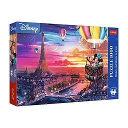 Пазл Trefl Premium Plus Disney Міккі та Мінні в Парижі 1000 елементів (5900511109177)