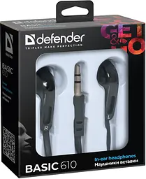 Навушники Defender Basic-610 black (63610) - мініатюра 2