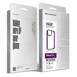 Чохол до мобільного телефона Armorstandart UNIT2 Apple iPhone 14 Purple (ARM69941) - мініатюра 5