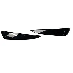 Вії фар для Hyundai Tucson (JM) 2004-2010 Voron glass - мініатюра 4