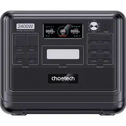 Зарядна станція Choetech 2400W / 2400 Вт / 2048 Вт/ч / LiFePO4 (BS008) UA - мініатюра 2