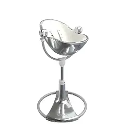 Стільчик для годування Bloom Fresco Silver/Coconut white (E10535-S\U10543-CW) - мініатюра 5